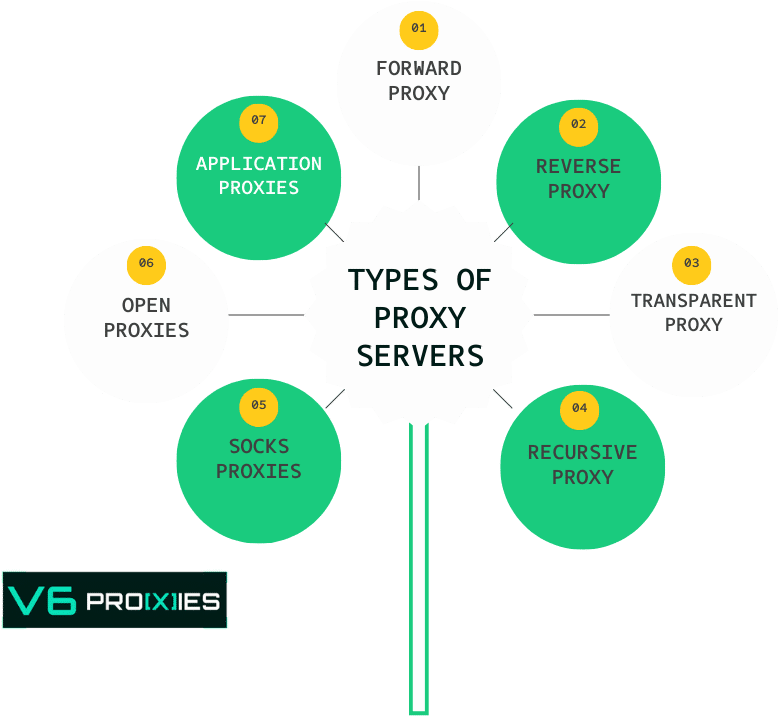 Infographic: Proxy Server Types