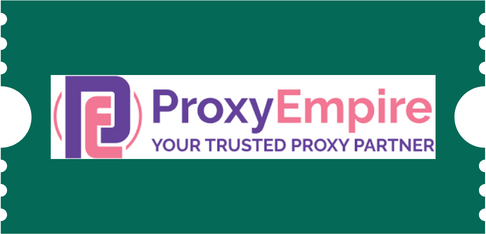 ProxyEmpire Logo on Ticket