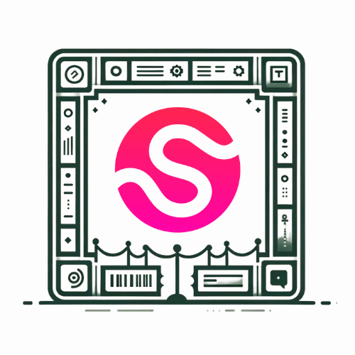 Songkick logo in a frame that looks like an event stage
